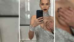 Irina Shayk begeisterte auf Instagram mit einem heißen Selfie. (Bild: Krone KREATIV, www.instagram.com/irinashayk/)