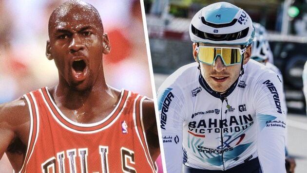 Wie Michael Jordan versuchte sich auch Rainer Kepplinger in einer anderen Sportart. (Bild: Brian Drake charlylopez Krone KREATIV,)