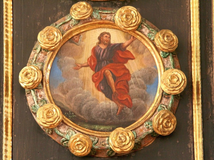 Ascension picture in the parish church of Irdning (Styria)