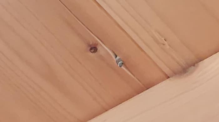 Im Dachstuhl wurden 17 Löcher entdeckt.