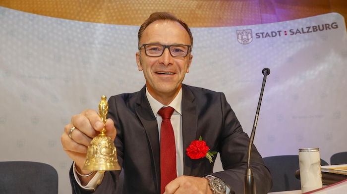 Mayor Bernhard Auinger.