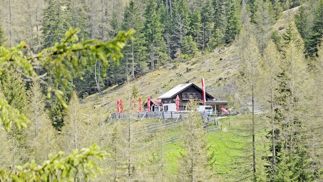 Die Kreither Alm im Mittelgebirge bei Mutters hat am Wochenende geöffnet. (Bild: Peter Freiberger)