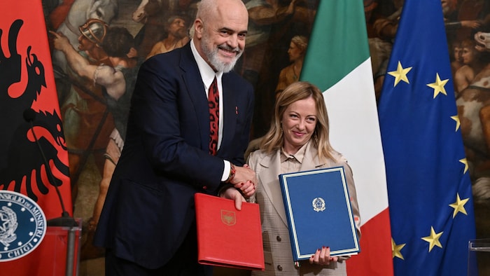 Meloni ist vom „Protokoll Italien–Albanien“ überzeugt.