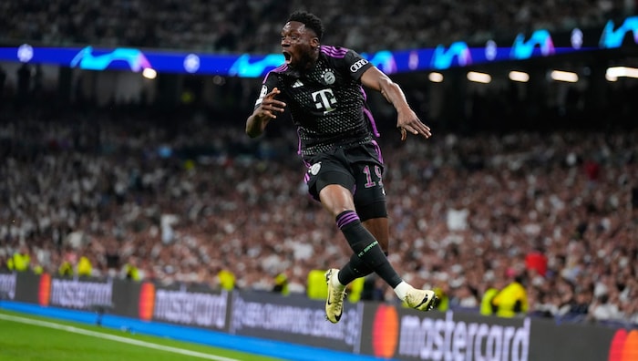 Im Champions-League-Halbfinale traf Davies ausgerechnet gegen Real Madrid.