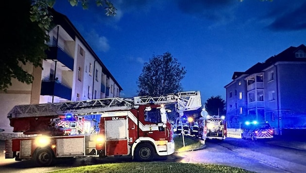 The main fire station had already been called out to this address a week ago. (Bild: HFW Villach)