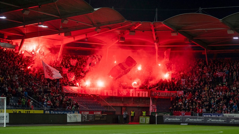 Für das Heimspiel gegen Horn werden viele Fans erwartet. (Bild: GEPA pictures)