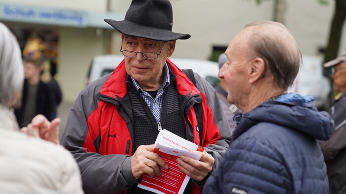 Ernst Lerch, Landesvorsitzender der ÖGB-Pensionisten.