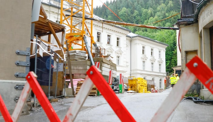 Mehr als 780 Tage war das Haus in dem Mitterhofers Räume sind abgesperrt.