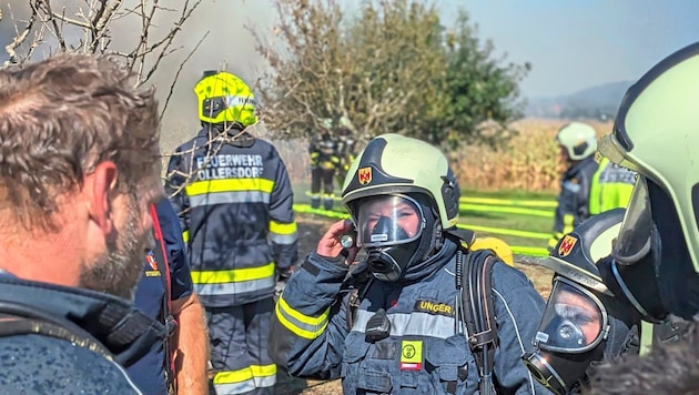 Lena Unger (23) aus Stegersbach zeigt Einsatzstärke, brilliert mit Professionalität und Schnelligkeit. (Bild: Feuerwehr)