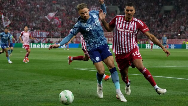 Piraeus with a commanding performance (Bild: AP ( via APA) Austria Presse Agentur/ASSOCIATED PRESS)