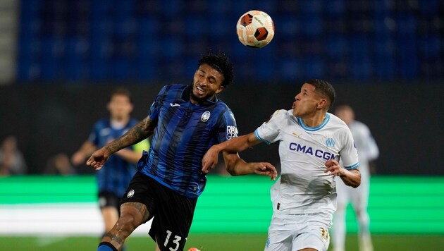 Atalanta in the lead (Bild: AP ( via APA) Austria Presse Agentur/ASSOCIATED PRESS)