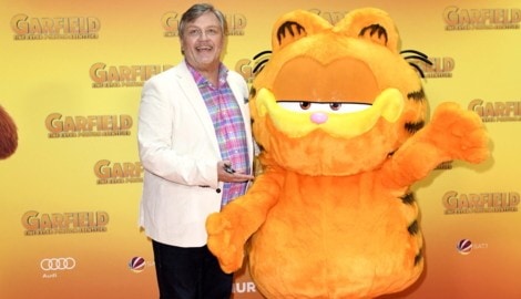 Hape Kerkeling bei der „Garfield“-Premiere in Deutschland. (Bild: picturedesk.com/Timm, Michael / Action Press / picturedesk.com)