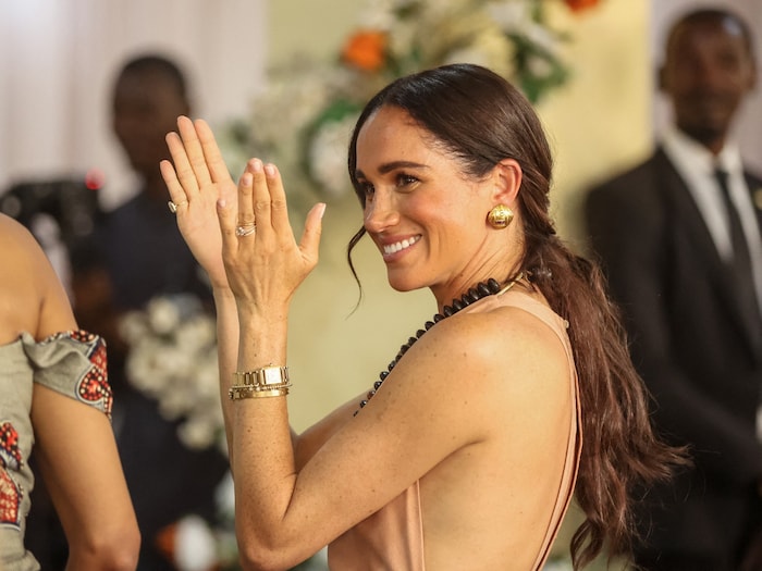 Duchess Meghan and Prince Harry in Nigeria