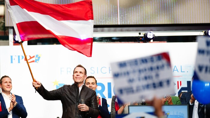 FPÖ AB liste başı adayı Harald Vilimsky