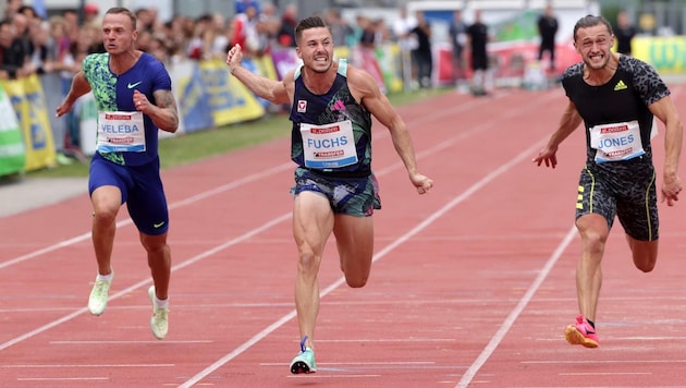 Austria's fastest man Markus Fuchs is aiming for the 10-second barrier. (Bild: GEPA pictures/ Walter Luger)