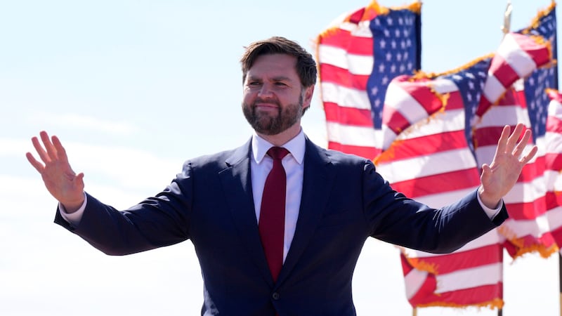 Trump's vice-presidential candidate J.D. Vance (Bild: picturedesk.com/Jeff Dean / AP / picturedesk.com)