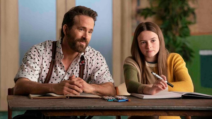 Mit Hollywood-Schauspieler Ryan Reynolds als Cat, der dem Teenie Bea (Cailey Fleming) die Türe in die „IF“-Welt öffnet. 