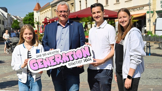 Bürgermeister Thomas Steiner hofft auf zahlreiche Projektideen für die jüngere Generation (Bild: Freistadt Eisenstadt/Bettina Eder)