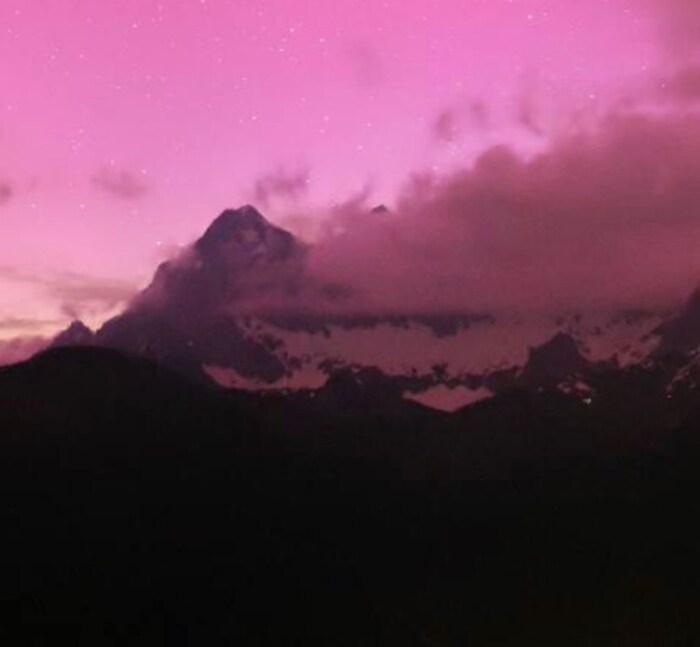 Eine Aufnahme vom Dachstein