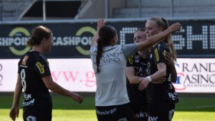 Neuzugang Isabella Jaron machte bei ihrem Debüt für Altach gleich ein Tor, bereitete ein ...