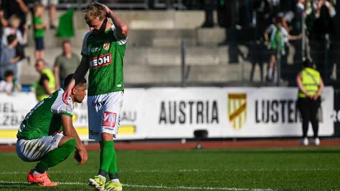 Austria Lustenau must accept relegation.