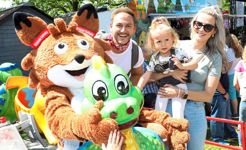 Theo und Christian unterwegs im Spieleland (Bild: Rojsek-Wiedergut Uta/Uta Rojsek-Wiedergut)