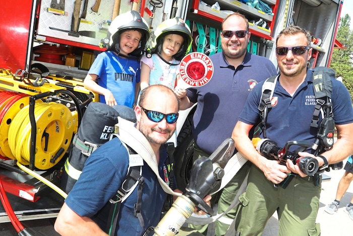 Die Feuerwehr St. Martin gewährte Einblicke