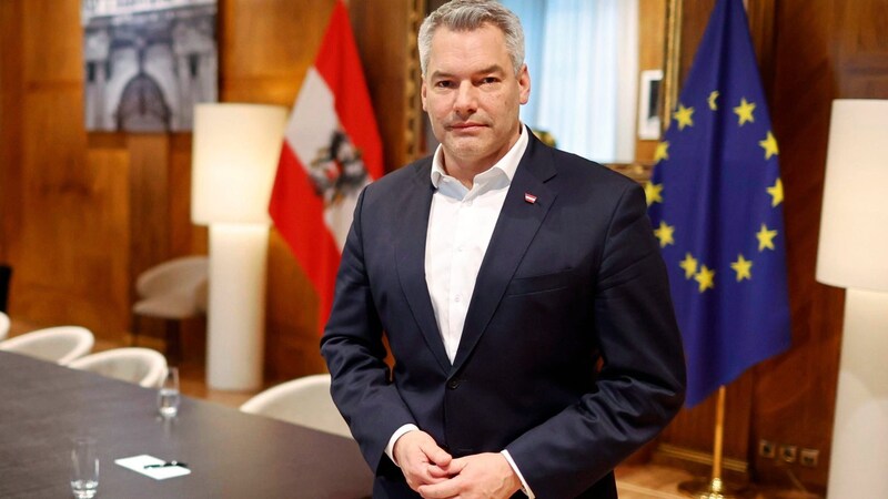 Karl Nehammer szövetségi kancellár (ÖVP) (Bild: Reinhard Holl)