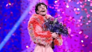 Nemo holte den Song Contest in die Schweiz.  (Bild: APA/AFP/Tobias SCHWARZ)