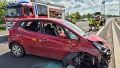 The toddler was trapped in this car. (Bild: Thomas Lenger/Monatsrevue)