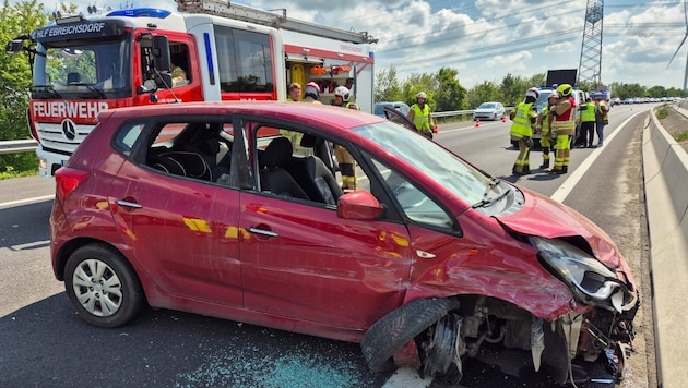 The toddler was trapped in this car. (Bild: Thomas Lenger/Monatsrevue)