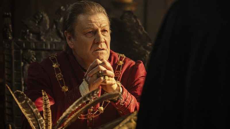 „Game of Thrones“-Star Sean Bean als Thomas Cromwell. (Bild: © 2022 Disney+, Inc.)