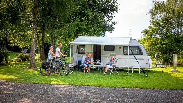 Der 50plus-Campingpark im Murtal ist in Beliebtheits-Rankings immer wieder vorne dabei. (Bild: Tom Lamm | ikarus.cc)