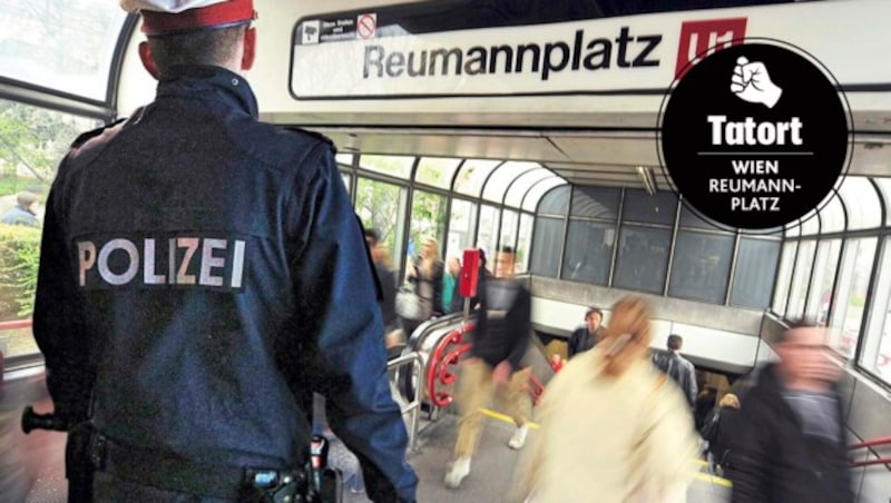 Vienna's Reumannplatz is a symbol of failed immigration policy and crime. krone.tv documented what happened. (Bild: Krone KREATIV)