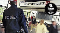Der Wiener Reumannplatz als Symbol verfehlter Zuwanderungspolitik und für Kriminalität. Was sich abspielt, hat krone.tv dokumentiert. (Bild: Krone KREATIV)