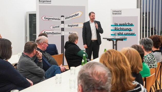 ÖVP-Landesparteichef Christian Sagartz strebt einen Richtungswechsel im Land an