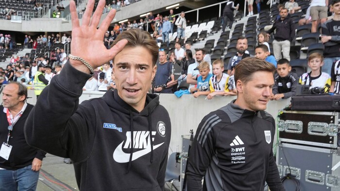 Affengruber missed the match through injury.