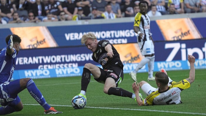 Biereth and Co. were denied the longed-for goal to make it 3:2.