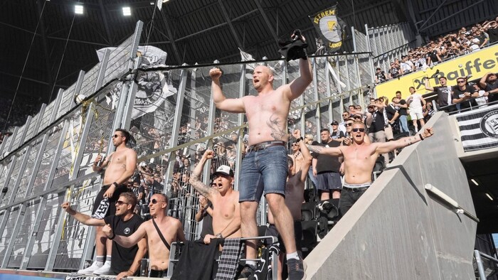 The fans turned the hit into half a home game.