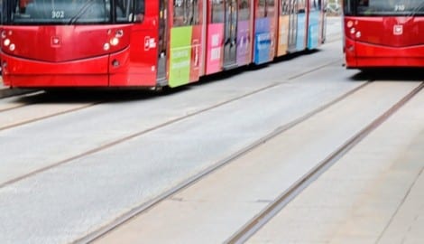 An der Casino-Haltestelle der Straßenbahn ereignete sich der Vorfall.  (Bild: Birbaumer Christof)