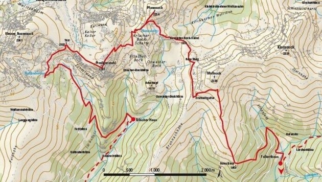 Etappe 15: Langalmtal zum Falkerthaus/Lärchenhütte (Bild: Alpe-Adria-Trail)