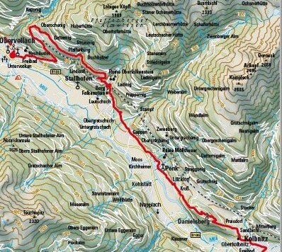 Etappe 8: Obervellach nach Kolbnitz (Bild: Alpe-Adria-Trail)