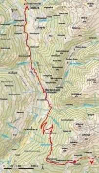 Etappe 3: Döllach nach Marterle (Bild: Alpe-Adria-Trail)