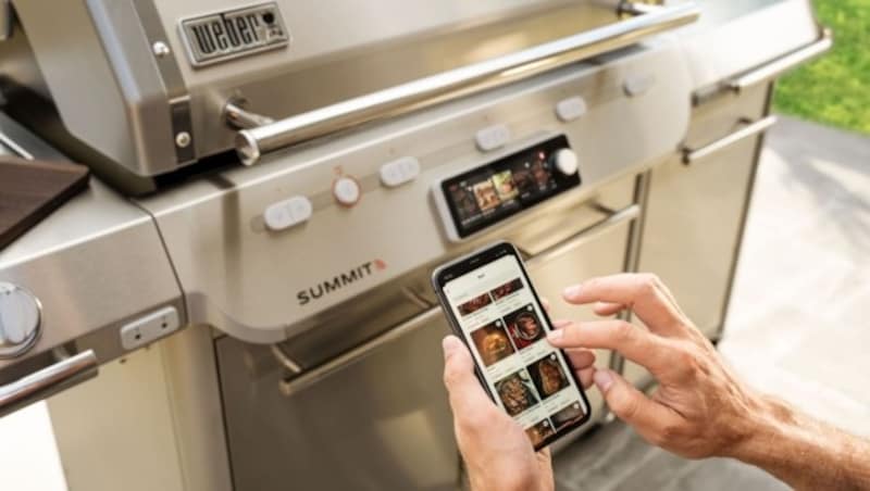 Der Durchbruch unter den Smart-Grills für Ergebnisse in Restaurantqualität: Der Summit FS38X von Weber. (Bild: weber.com)