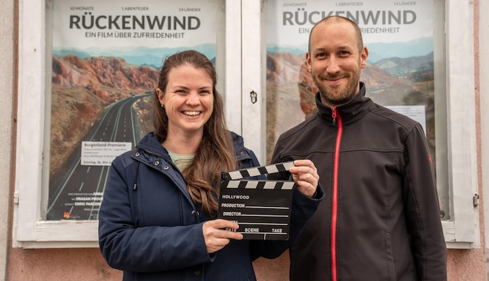 Anna Mühlberger and Moses Gsellmann went on a trip around the world