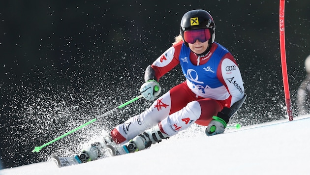 Amanda Salzgeber has had a successful comeback season. (Bild: GEPA pictures)