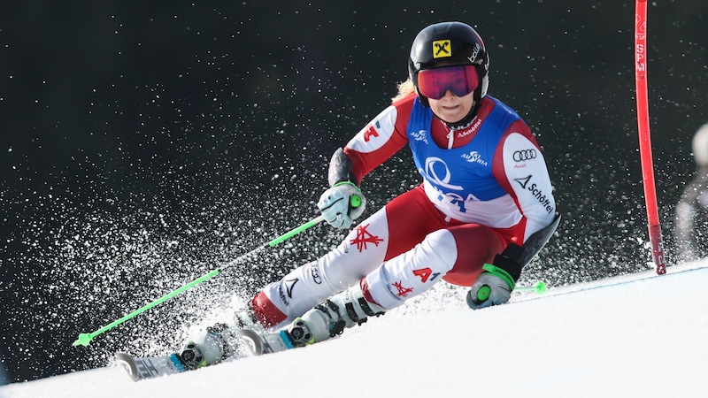 Amanda Salzgeber is also part of the party in Sölden. (Bild: GEPA pictures)