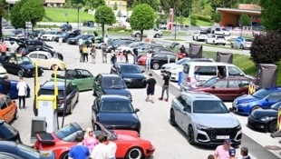 In Selpritsch bei Velden war zumindest am Wochenende etwas los.