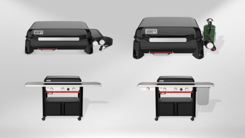 Az új "Weber Slate GP Premium Plancha" gázgrill minden változatban kapható a weber.com oldalon keresztül, valamint minden Weber üzletben és szakkereskedésben 399,00 eurótól (ÁFK), modelltől függően akár 1.099,00 euróig (ÁFK). Különösen izgalmas: Minden plancha modellre teljes 5 éves garancia jár. (Bild: Krone KREATIV/weber.com) Az új "Weber Slate GP Premium Plancha" gázgrill minden változatban kapható a weber.com oldalon keresztül, valamint minden Weber üzletben és szakkereskedésben 399,00 eurótól (ÁFK), modelltől függően akár 1.099,00 euróig (ÁFK). Különösen izgalmas: Minden plancha modellre teljes 5 éves garancia jár. (Bild: Krone KREATIV/weber.com)