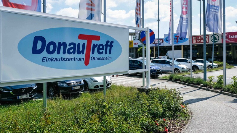 The Donautreff shopping center in Ottensheim has been closing at 6.30 pm since the beginning of the year. (Bild: Einöder Horst)